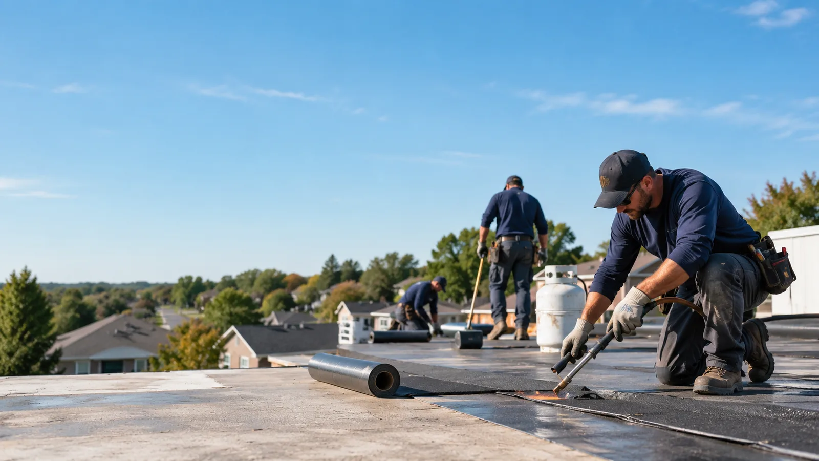 Flat Roof Leak Repair providers in Claypool, IN